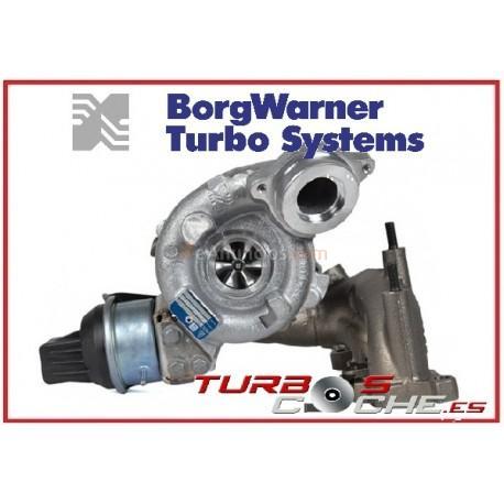 Turbo KKK-Borgwarner 53039700139 reconstruido para AUDI A3 Sportback (8PA) 2.0 TDI 16V 103kw140cv 2004-2013