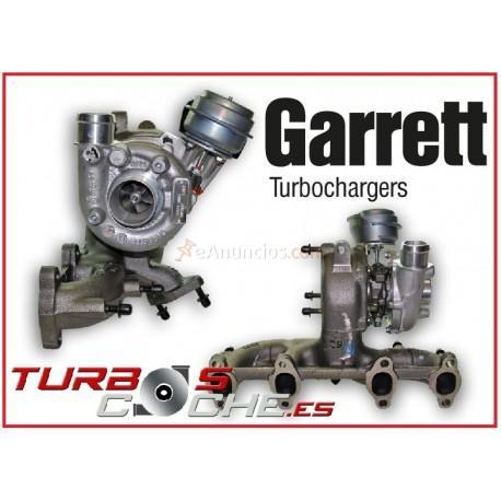 Turbo GARRETT 768331 reconstruido para VW GOLF IV (1J1, 1J5) 1.9 TDI 66Kw90cv, 81Kw110cv y 85Kw115cv 1997-2006