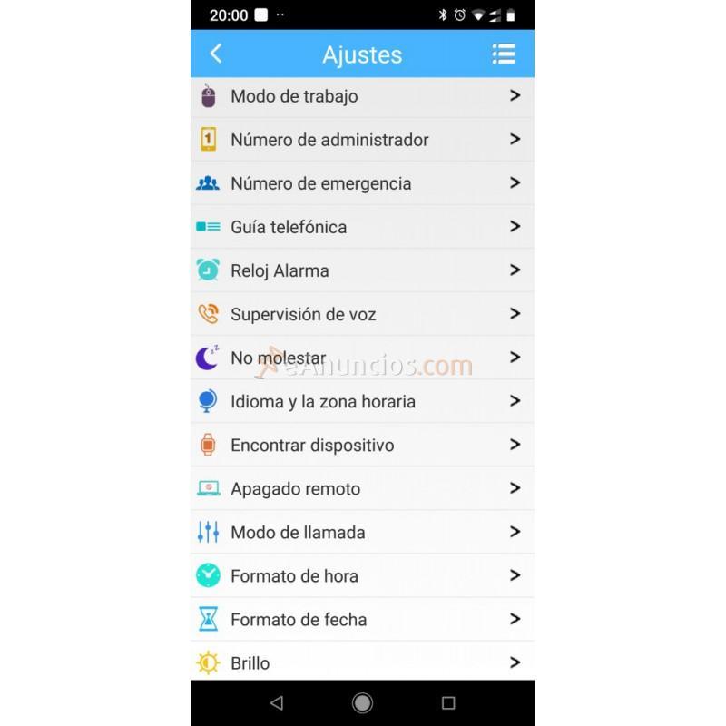 Reloj pulsera pequeño localizador gps jovenes y mayores 778
