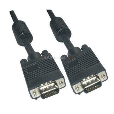 Cable Conmutador Vga 10 metros Negro, original de la marca Nanocable