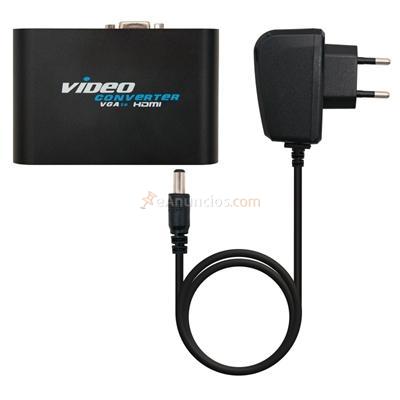 Conversor Svga+Audio A Hdmi Con Alimentador, original de la marca Nanocable