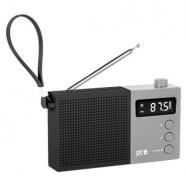 Spc Radio Fm Jetty Max pantalla Lcd Negro, original de la marca Spc