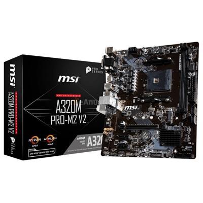 Msi Placa Base A320M Pro-M2 V2 mAtx Am4, original de la marca Msi