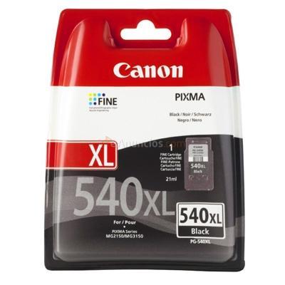 Canon Cartucho Pg-540Xl Negro, original de la marca Canon