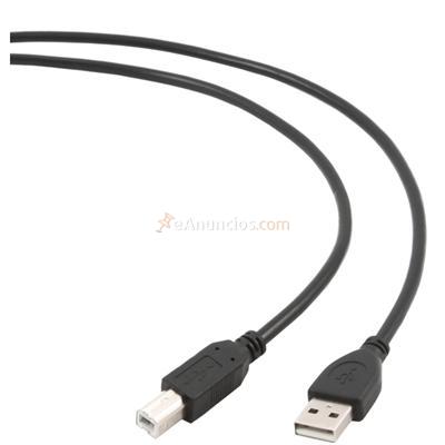 Gembird Cable Usb 2. 0 Tipo AM-BM 5 Mts Ngr, original de la marca Gembird