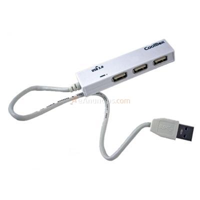 CoolBox Hub Usb (1 x Usb3. 0 + 3 x Usb2. 0), original de la marca CoolBox
