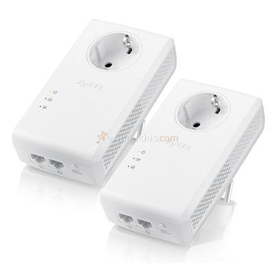 ZyXel Pla5456 Powerline Mimo Gigabit Twin, original de la marca ZyXel