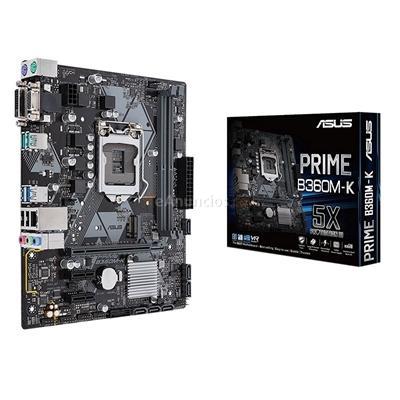 Asus Placa Base B360M-K mAtx Lga1151, original de la marca Asus