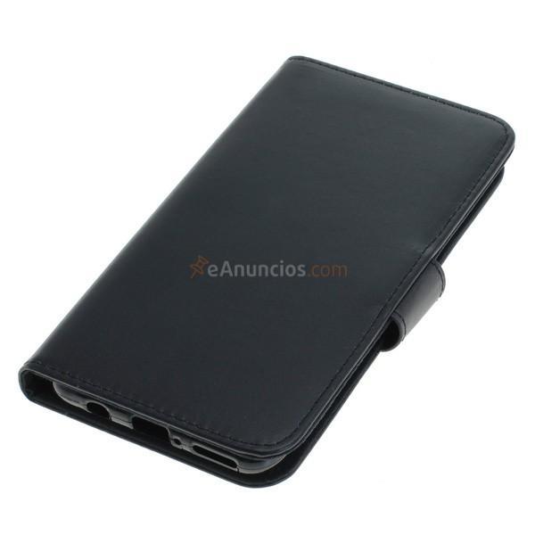 Funda tipo libro para Huawei P30 Lite, negra