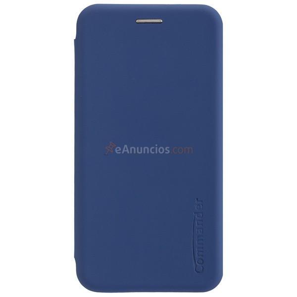 Funda Commander tipo libro para Huawei P smart 2019, azul