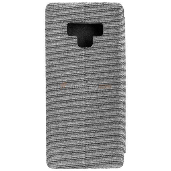 Funda Commander tipo libro curva para touch Samsung Galaxy 9, gris