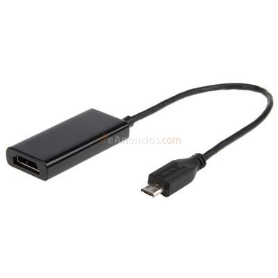 Gembird Cable Adaptador mUsb(M) a Hdmi(H) Mhl 11p, original de la marca Gembird