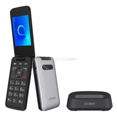 Alcatel 3026X Telefono Movil 2. 8 Qvga Bt Plata, original de la marca Alcatel