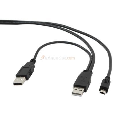 Gembird Cable Doble Usb A - MiniUsb 0. 9 Mts, original de la marca Gembird