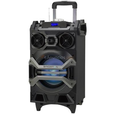 Brimgton Altavoz portátil Karaoke Bap750 Negro, original de la marca Brigmton