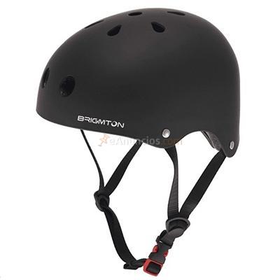 Brigmton Bh-1-N Casco Patin Negro, original de la marca Brigmton