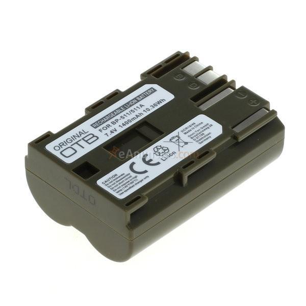 Bateria para Canon Bp-511 - 1400mAh - marrón