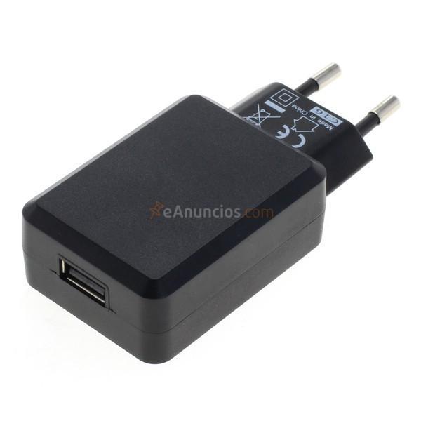 Cargador usb 3A con Auto-Id, negro