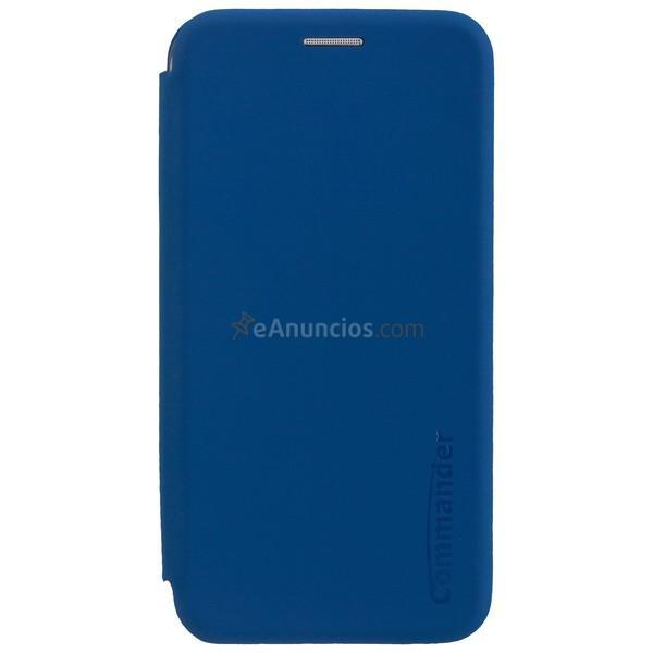 Funda tipo libro Commander para Apple iPhone X, Xs azul marino