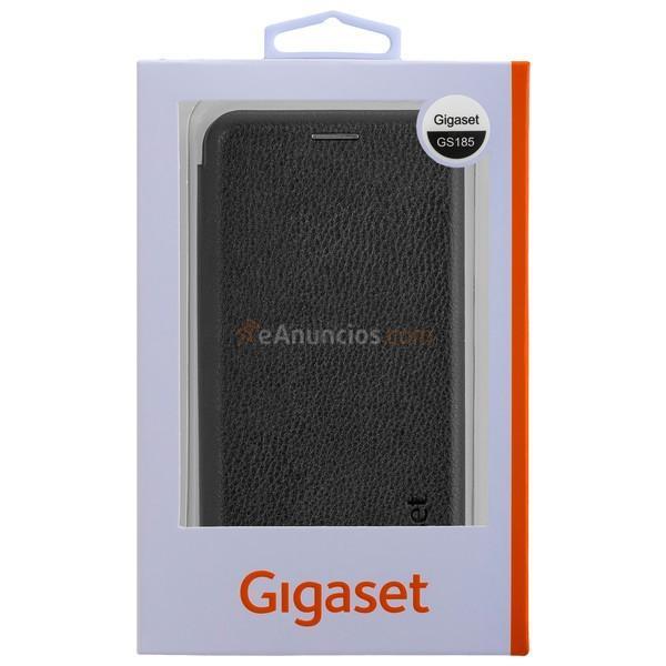Funda tipo libro para Gigaset Gs185 - negro