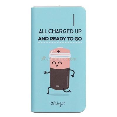 Mr Wonderful PowerBank 4000 mAh Todo Cargando, original de la marca Mr Wonderful