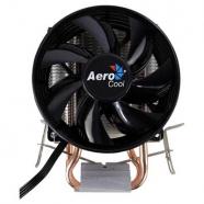 Aerocool Ventilador Cpu 110w 9cm Pwm 2Heatpip Azul, original de la marca Aerocool