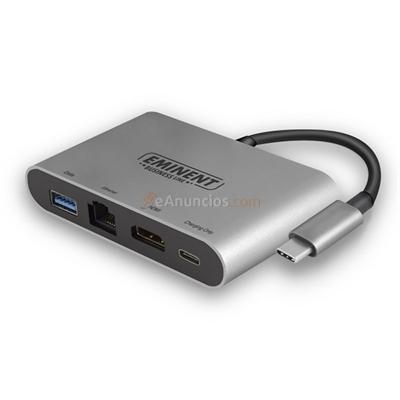 Ewent Ab7872 Conversor Tipo C- HdmiEthernet  Usb, original de la marca Ewent