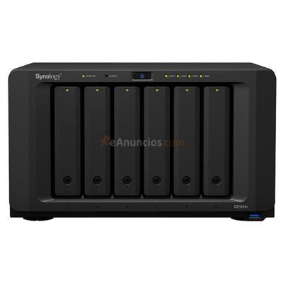 Synology Ds1618+ Nas 6Bay Disk Station, original de la marca Synology
