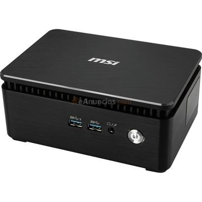 Msi Cubi 3 Silent S-031Beu i7-7500U sin So negro, original de la marca Msi