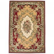 vidaXL Alfombra oriental de estampado persa rojobeige 80x150 cm