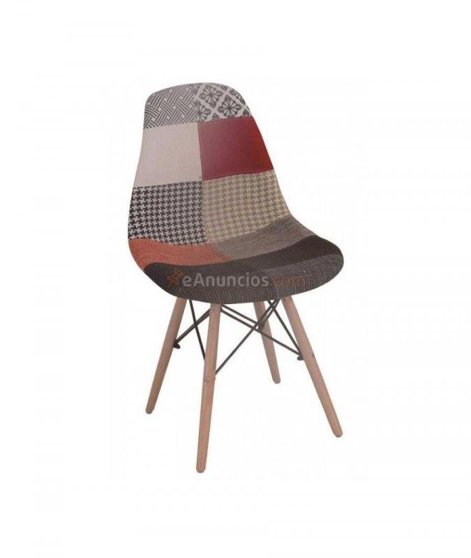 SILLA NÓRDICA PATCHWORK LOI