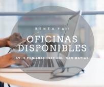 Comodas oficinas amuebladas en puebla, mex