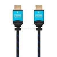 Cable hdmi v2.0 4k 60hz 18gbps. Am-am. Negro 0.5m nanocable
