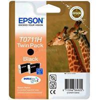 Epson black twin pack inks t071       s1 - sin etique