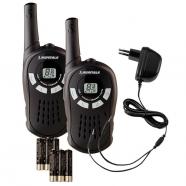 Walkie Talkie Cobra PMR446, 8 canales, 5 Kms de distancia, incluye pilas recargables y un cargador