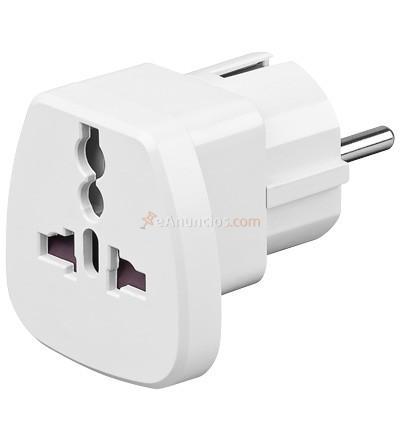 Adaptador Clavija Schuko a Inglesa Universal 94026 Goobay