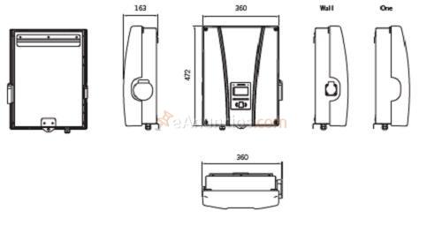 INGEREV MODELO GARAJE ONE GO 132ADS MONOFASICO  7.4 KW  32 A AUTOREARMABLE Y KIT FUGAS