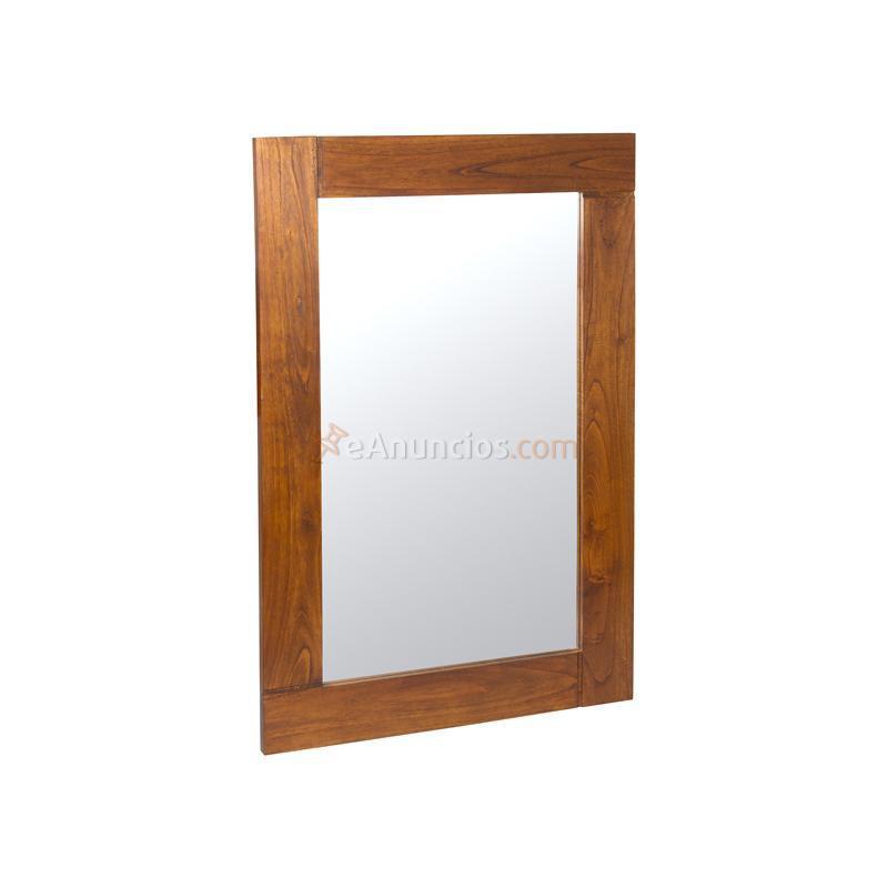 Espejo de pared en Madera de Mindi 120x80