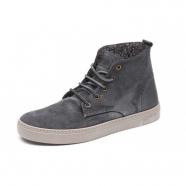 BOTA ALTA SUEDE NEGRO