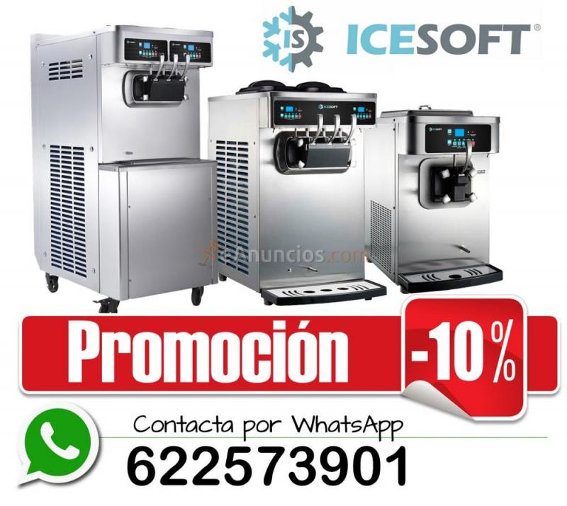 Máquinas de helado soft en promoción