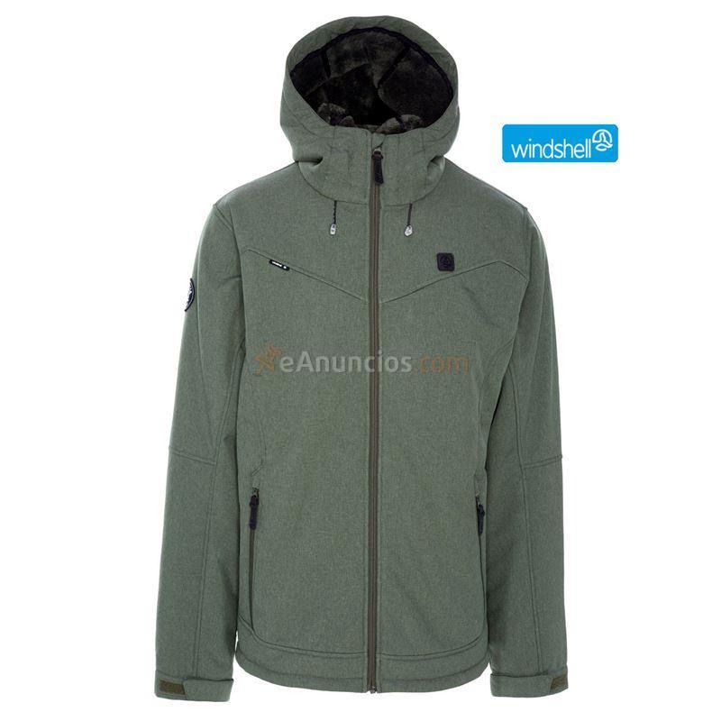 Chaqueta Casual Ternua BASKAU Deep Forest Melange