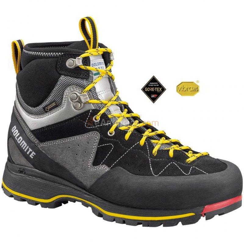 Botas de Trekking Dolomite STEINBOCK APPROACH HP GTX Black-Silver 2019