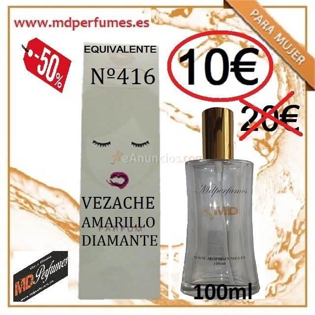 Perfume Mujer Equivalente n416 Vezache Amarillo diamant