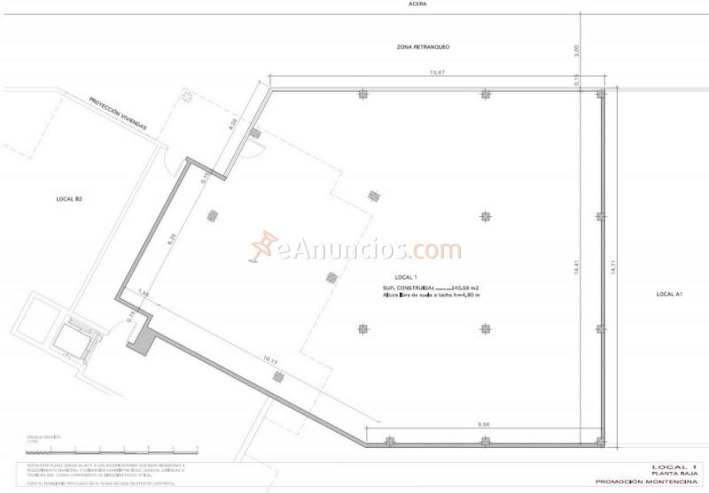 Local Comercial en alquiler en Calle Ricardo Bofill, Primera Fase - Nuevo Tres Cantos, Tres Cantos