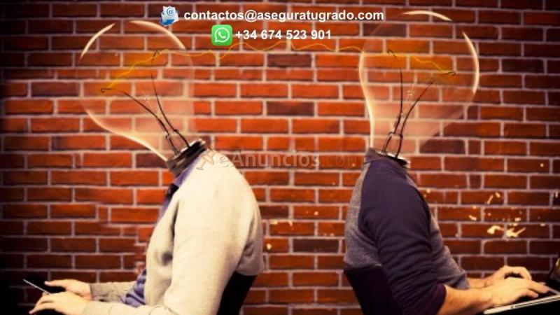 Cada hora cuenta en ASEGURA TU GRADO