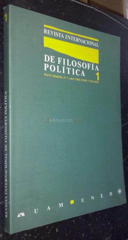 Revista internacional de filosofía política. N 1