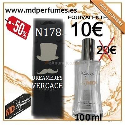 Perfume Equivalente hombre N178 DREAMERES VERCACE 100m