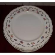 Lote 12 platos planos  san claudio oviedo