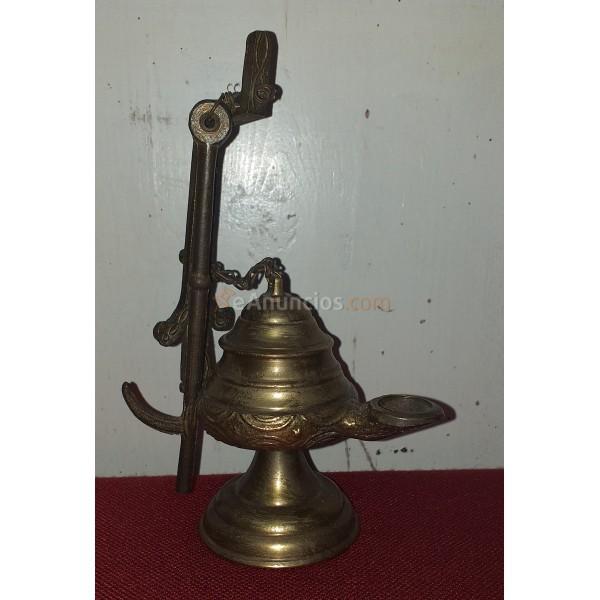 Candil de bronce siglo xx