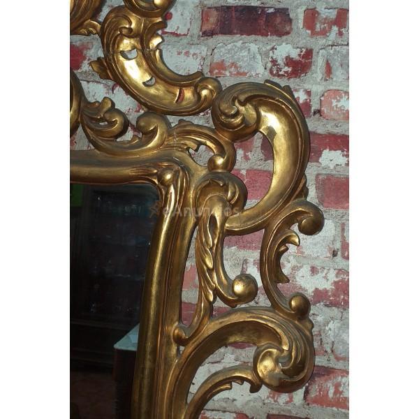 Cornucopia talla de madera p. S. Xx